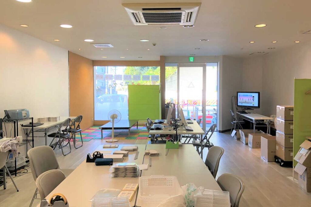 就労継続支援事業所トライアングル藤森の職場風景