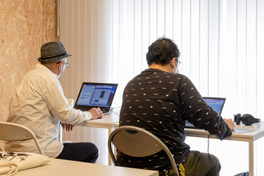 就労継続支援トライアングル竹田の利用者の作業風景その2