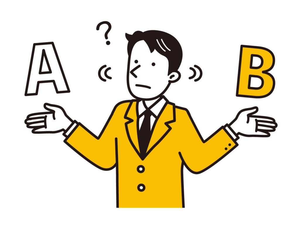 A型事業所 AとBの選択