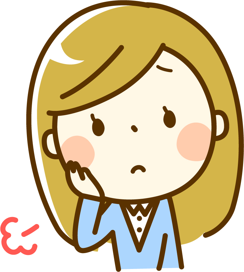 悩む女性