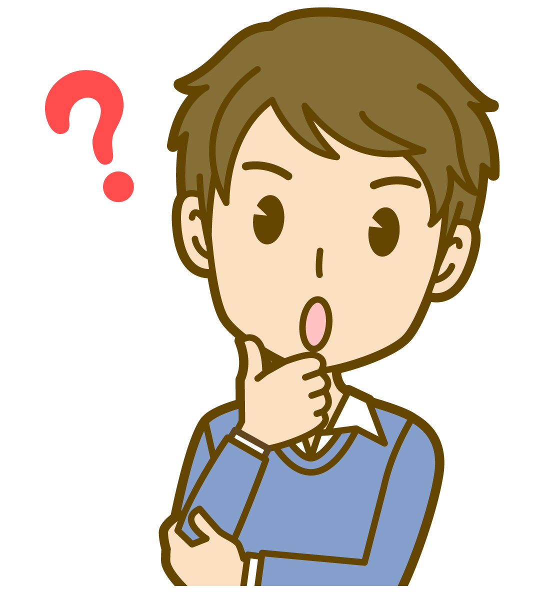 考える男性