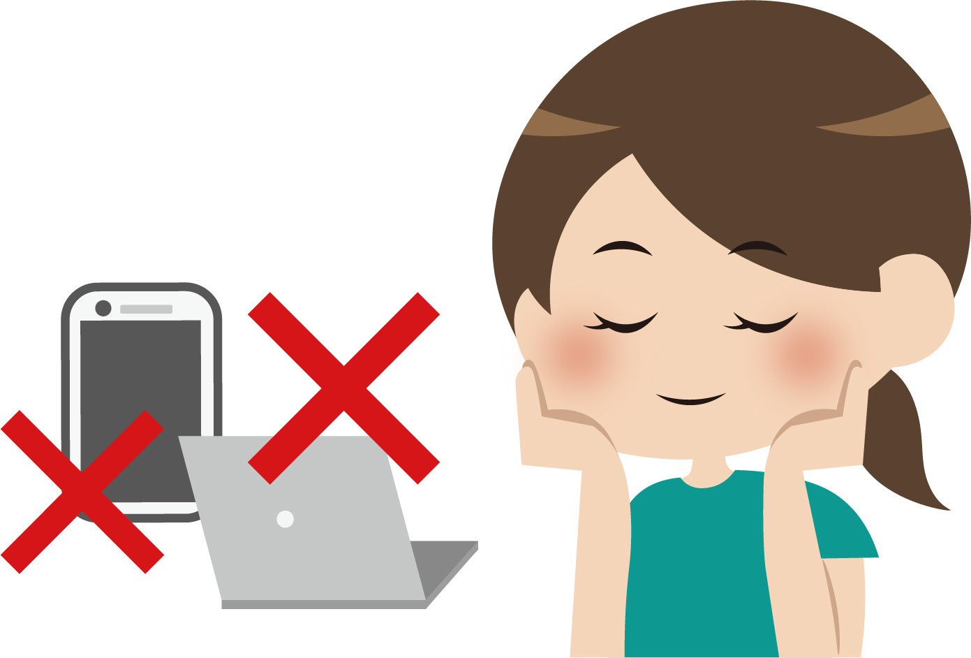 デジタルデトックスと女性