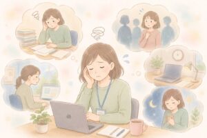 悩む女性