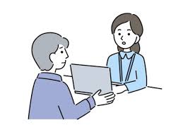 面談する女性と面談を受ける女性