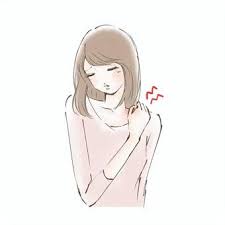 マッサージする女性