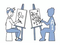 イラストデザインをする人