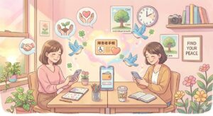 障害者手帳をもつ2人の女性