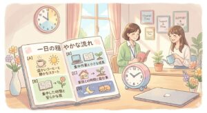 １日のスケジュール