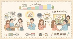 疑問が解決する過程