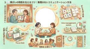 コミュニケーションをとる二人