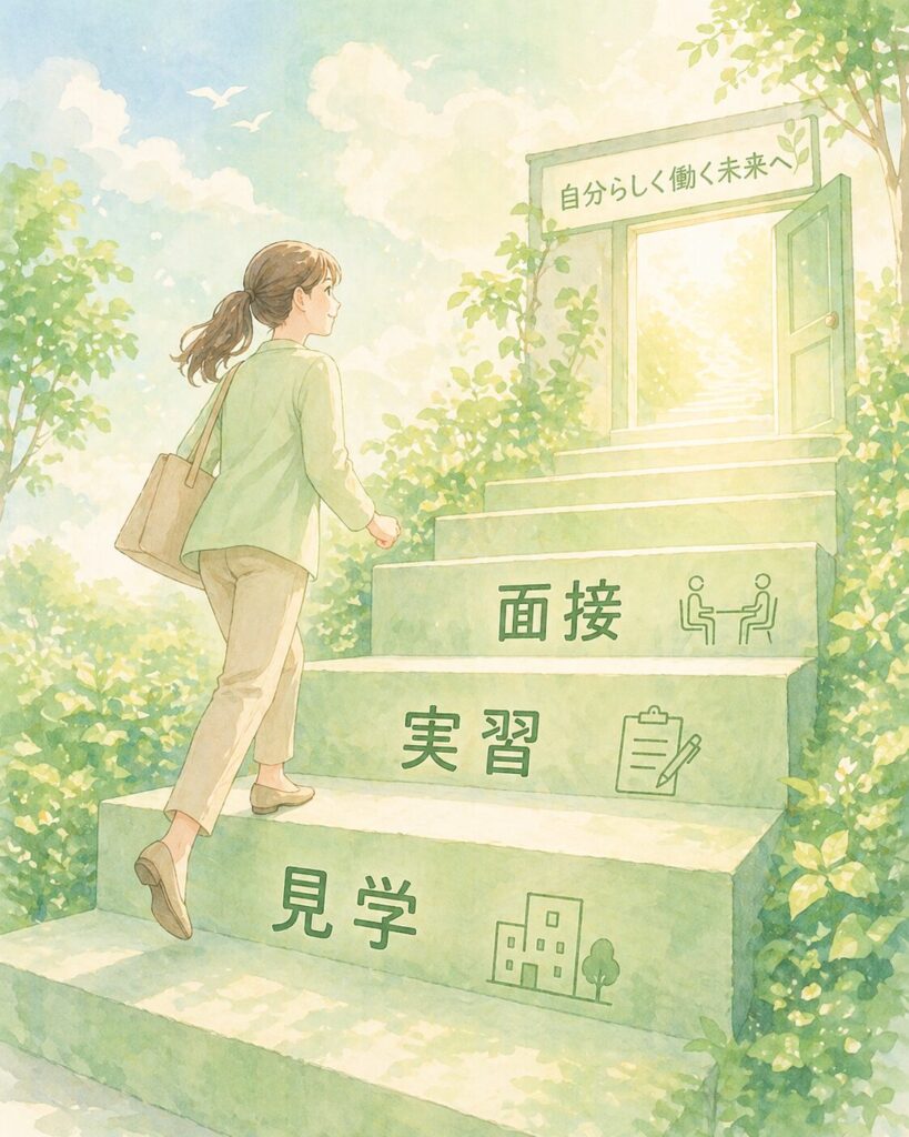 ステップを踏む女性