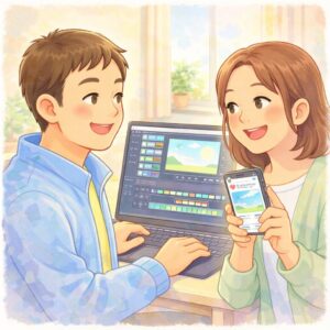 一緒に過ごすクリエイティブな瞬間