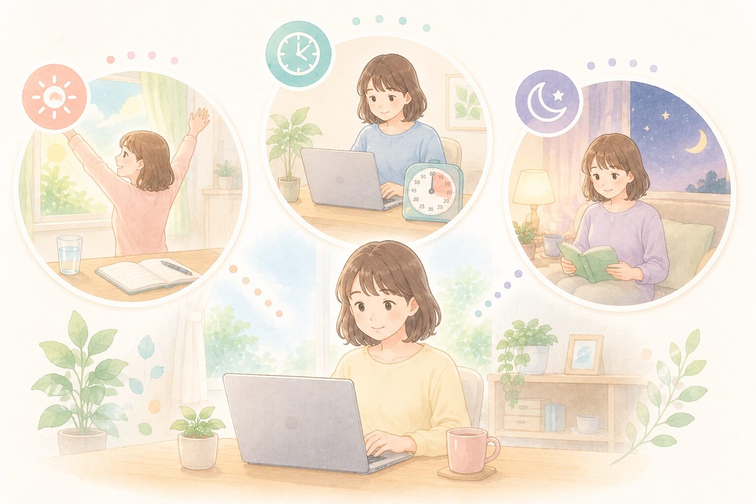快適な一日をサポートするライフスタイル