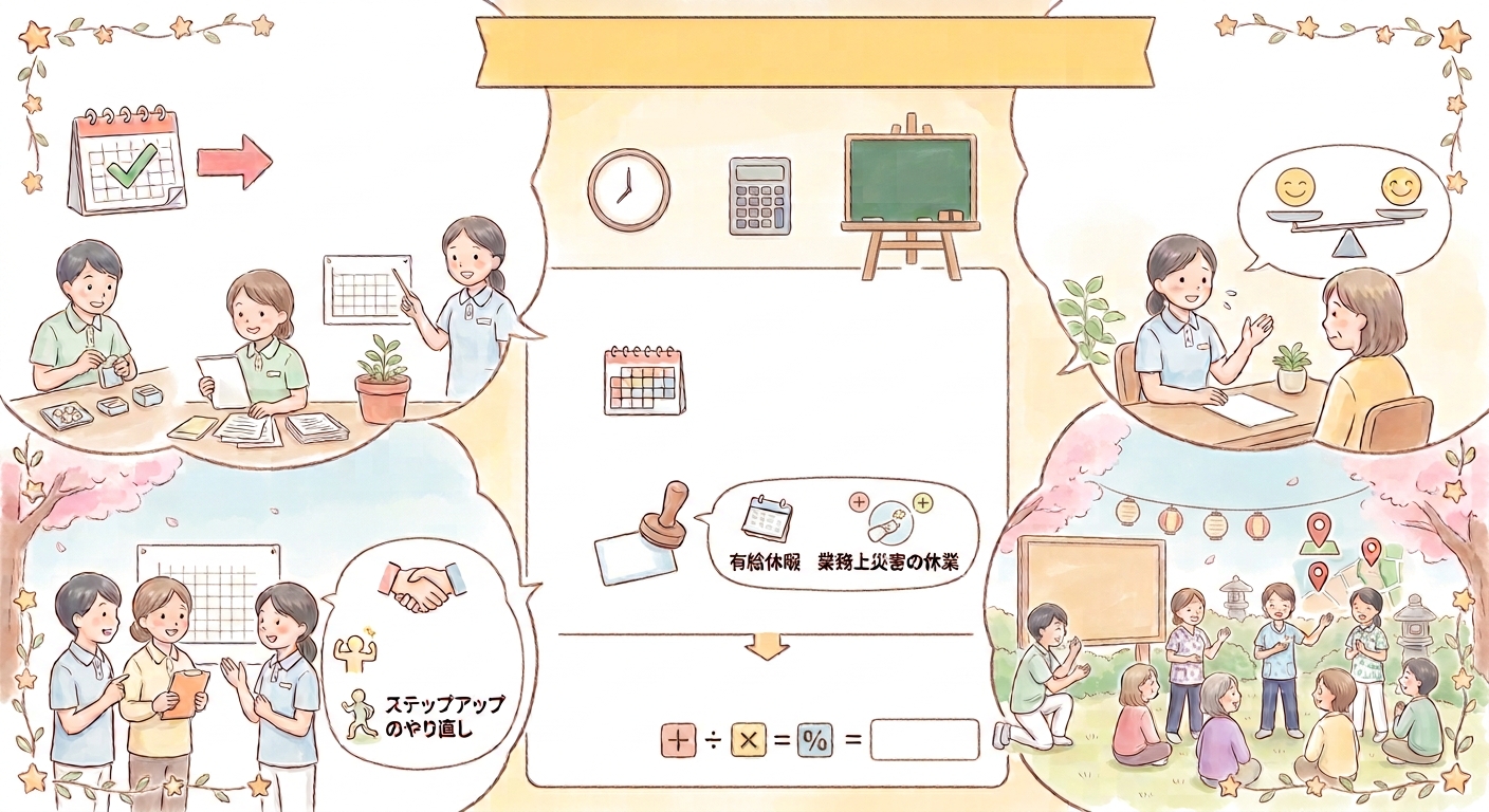 出勤率の計算