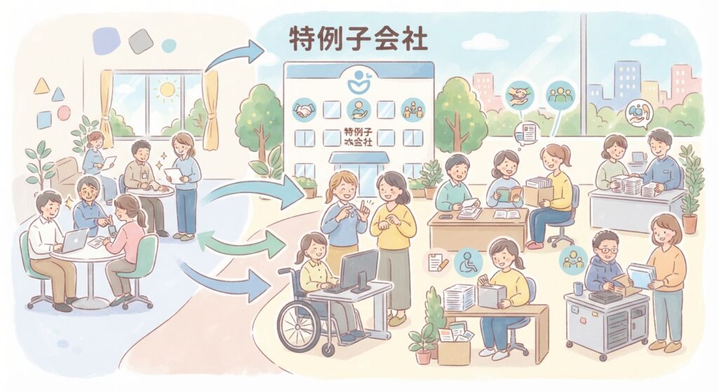 特例子会社とは