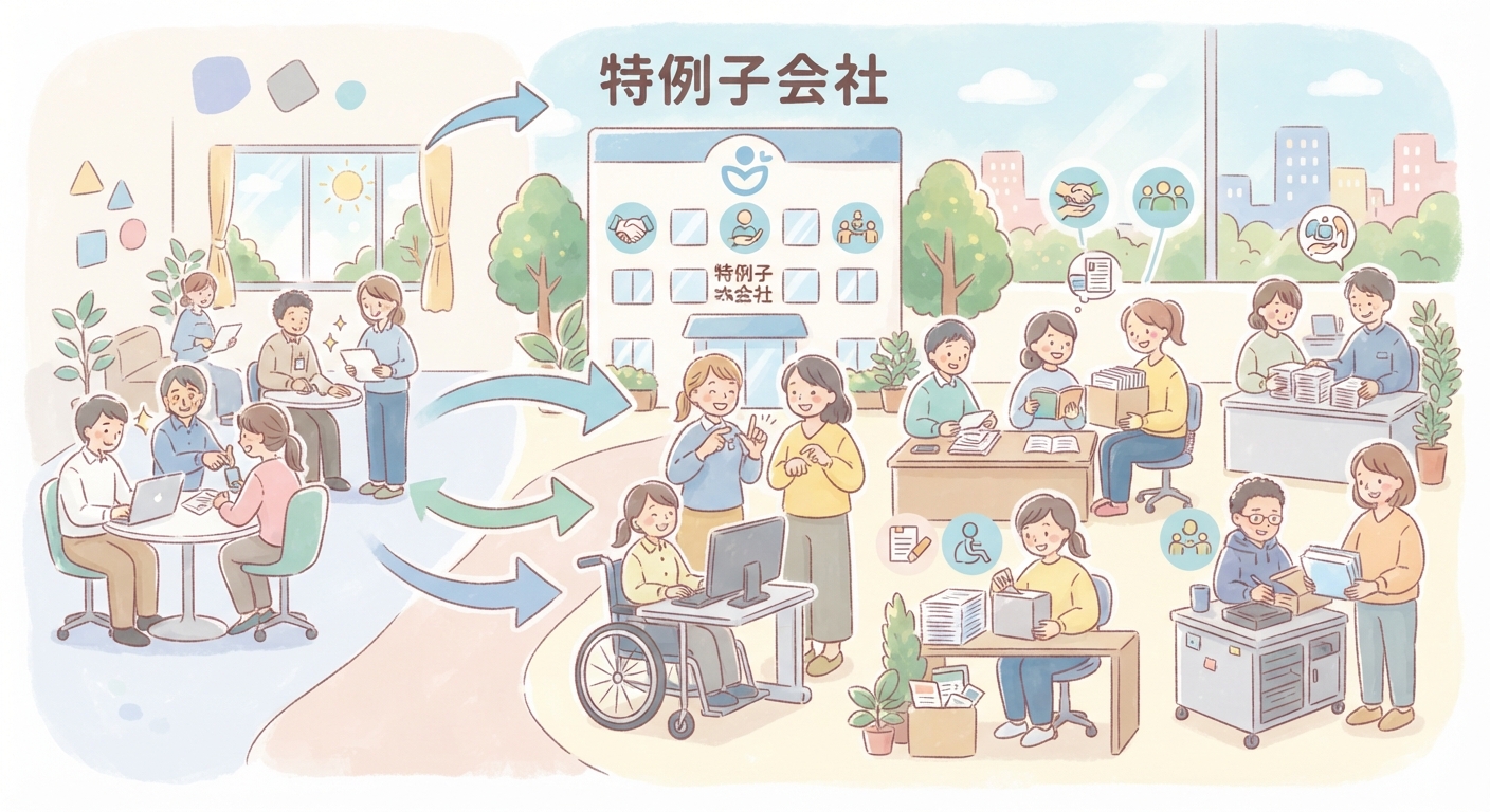 特例子会社とは
